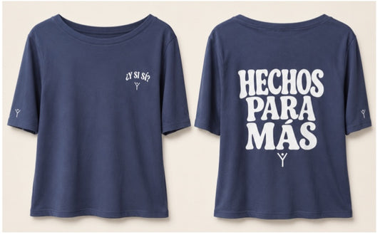 Playera Scoop Bubble Hechos para Más