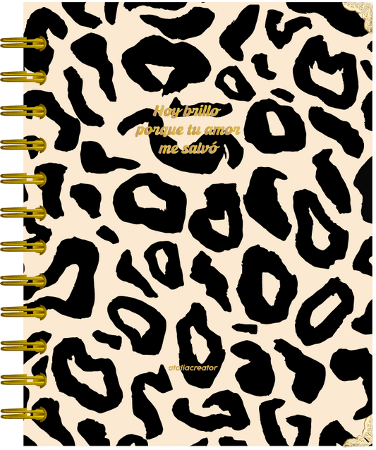 Libreta Animal Print Felino