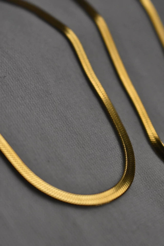 Cadena Snake Gold