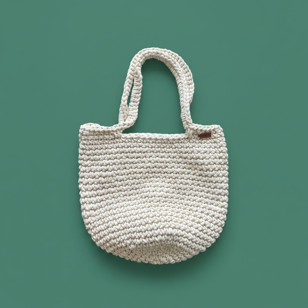 Tote bag crochet macrame
