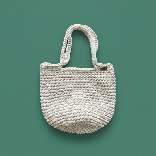 Tote bag crochet macrame