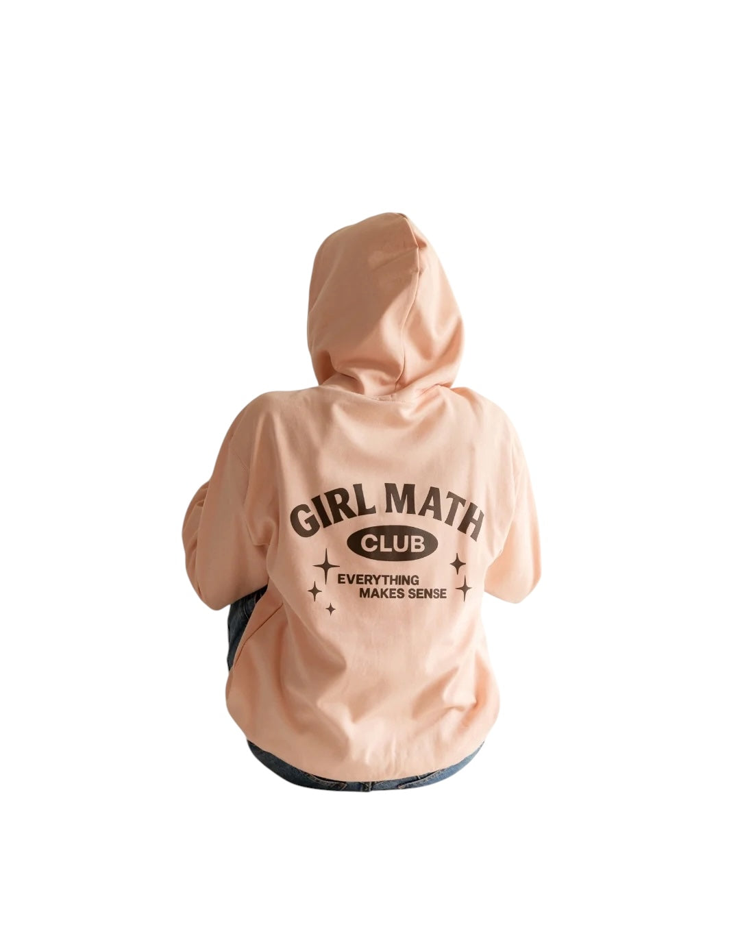 HOODIE ROSA GIRL MATH