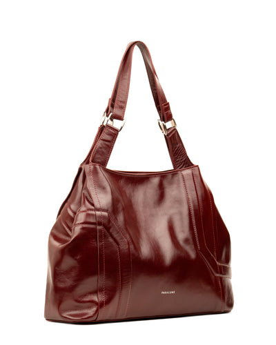 Bolsa de piel PIENA ZARZAMORA