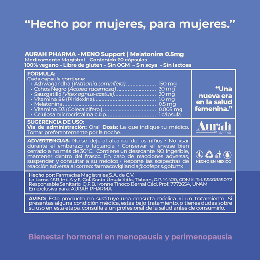 Suplemento MENO – Transición Hormonal Consciente