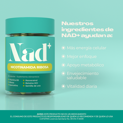 Suplemento NAD+ – Vitalidad Celular