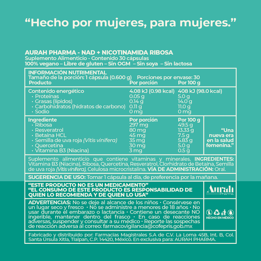 Suplemento NAD+ – Vitalidad Celular