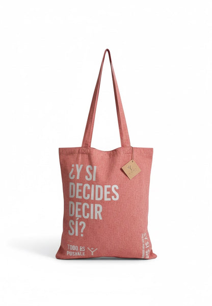 ToteBag Rosa Todo es Posible