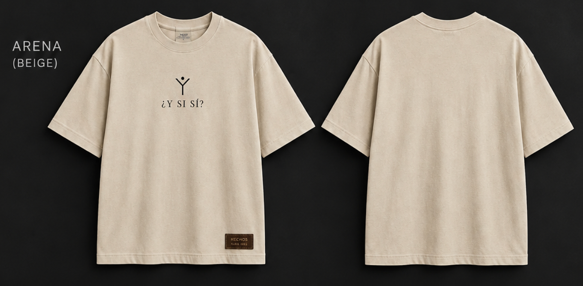 Playera Básica ¿Y Si Sí?