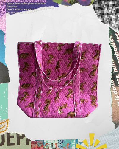 Tote Rosa con Tigres