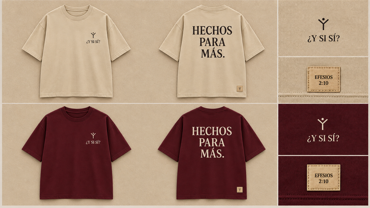 Playera Hechos para Más