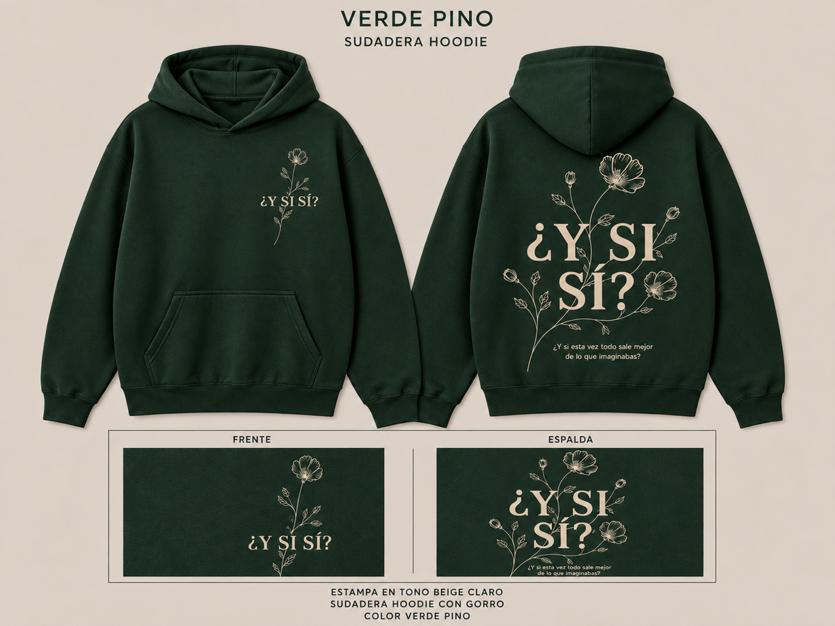 Sudadera Florecer