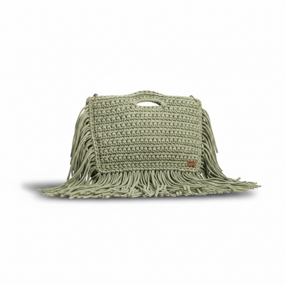Bolsa de crochet y macrame Penelope boho