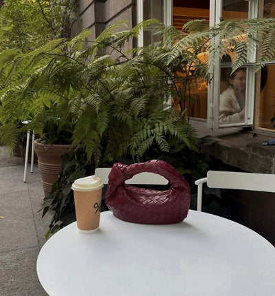 Bolsa de mano Jodie small Vino