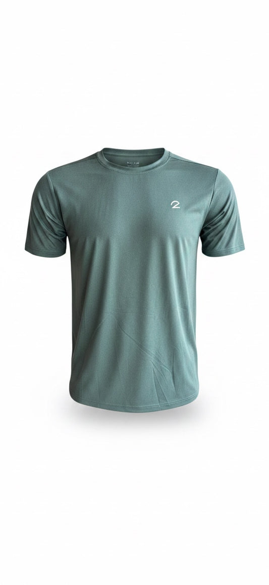 Activewear hombre  manga corta verde
