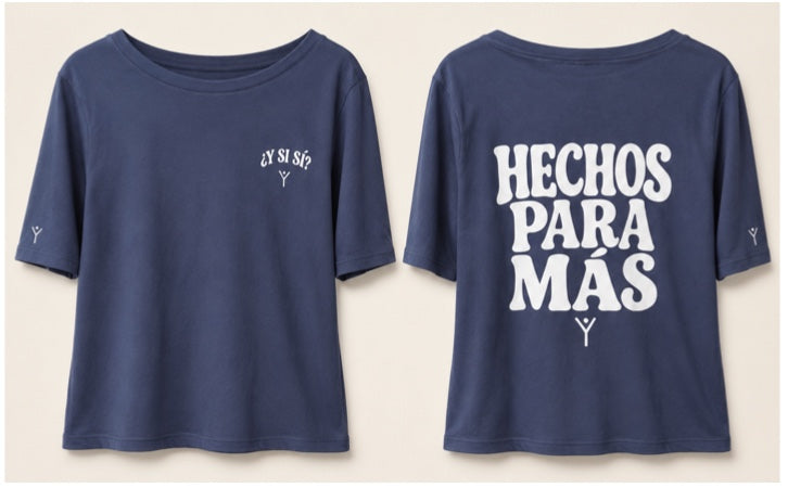 Playera Scoop Bubble Hechos para Más