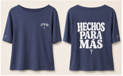 Playera Scoop Bubble Hechos para Más