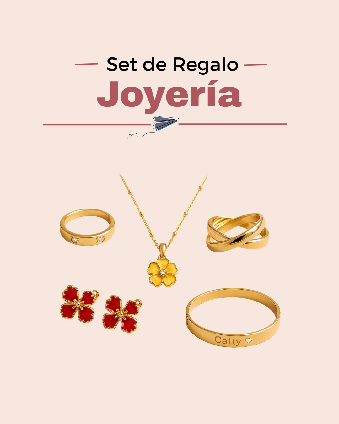 Set  Regalo de accesorios y joyería✨ (ARSARA)