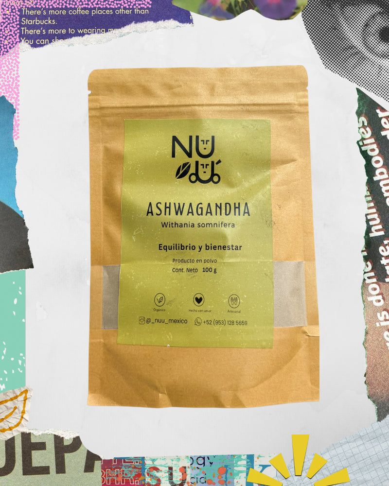 Adaptógeno Ashwagandha en polvo