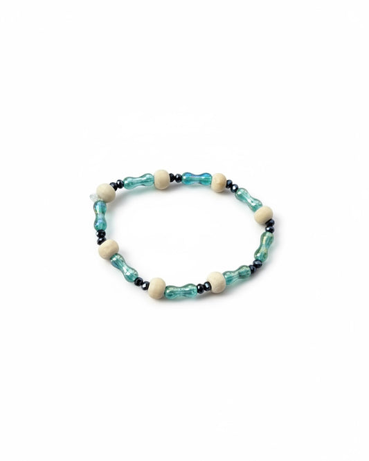 Brazalete con separadores de madera SOUR GUMMY