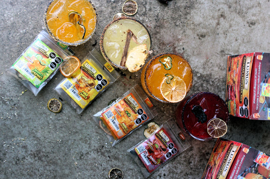 Sobres para preparar cócteles de Mezcal y Tequila – Cocktail Mix
