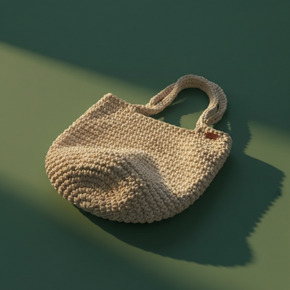 Tote bag crochet macrame