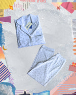 Pijama Grey Bows