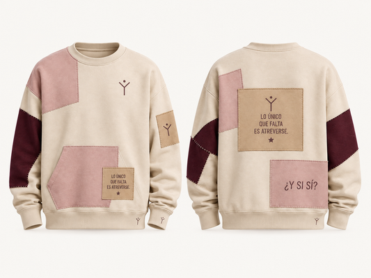 Sudadera Beige Atrévete