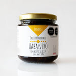 Salsa Chicharrón de Chile Habanero con Aceite de Oliva