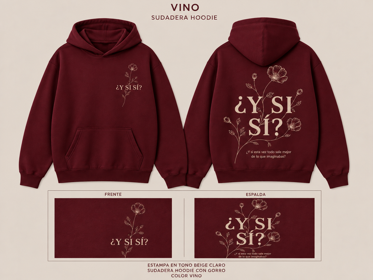Sudadera Florecer