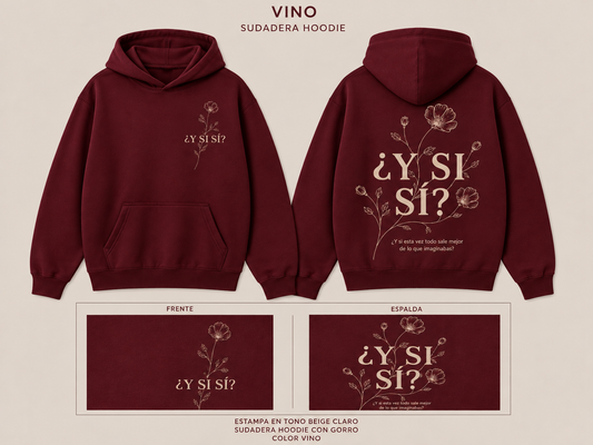 Sudadera Florecer