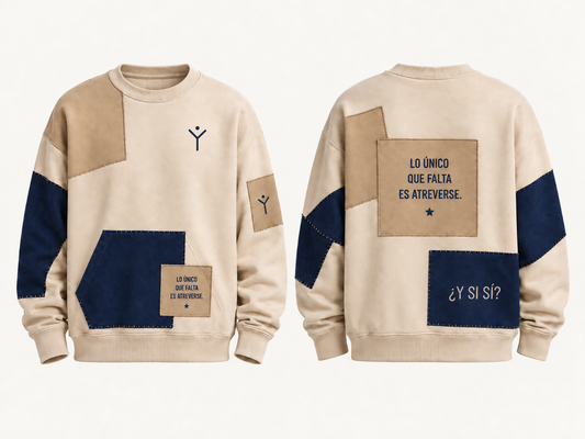Sudadera Beige Atrévete