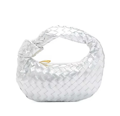 Bolsa de mano Jodie small plateada