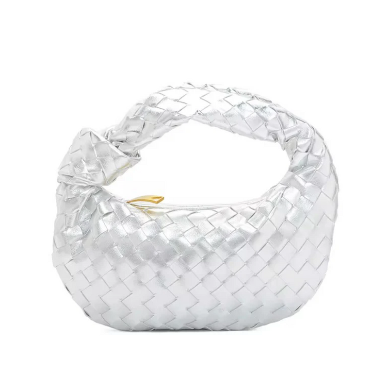 Bolsa de mano Jodie small plateada