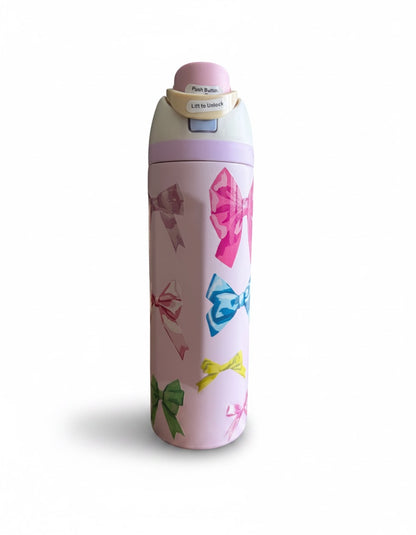 Termo con moños 24 OZ