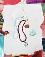 Brazalete entrelazado con charm MILKSHAKE