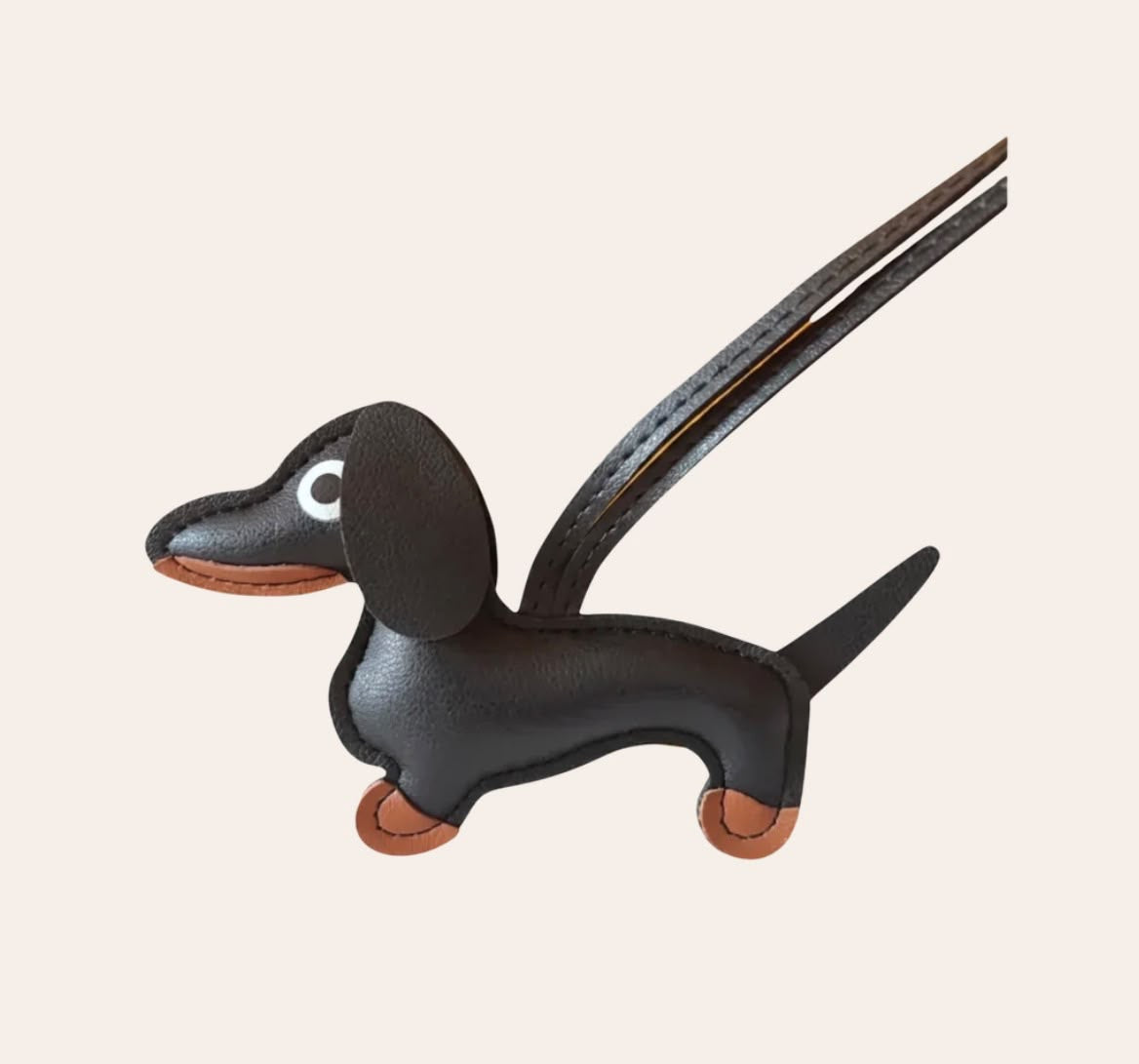Charm Salchicha negro
