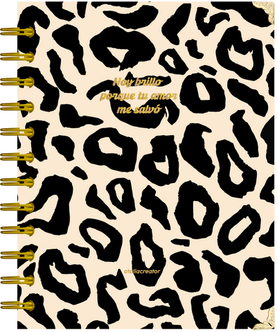 Libreta Animal Print Felino