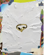 Anillo ajustable corazon