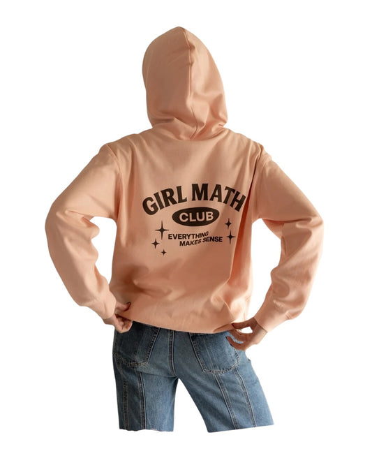 HOODIE ROSA GIRL MATH