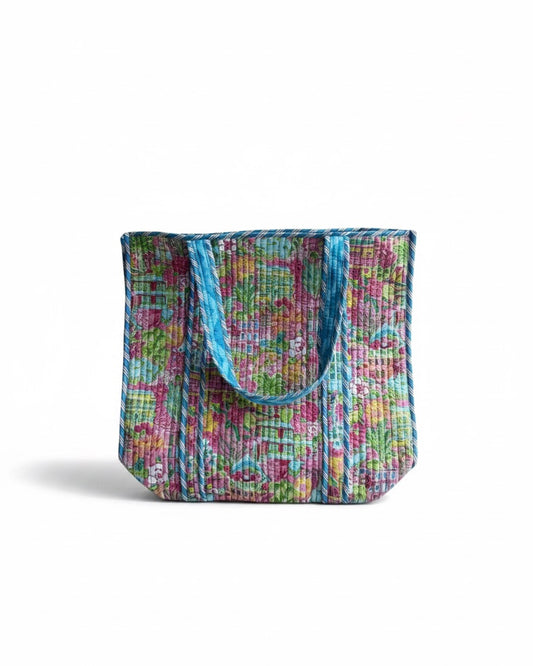 Tote Rosa con Casitas