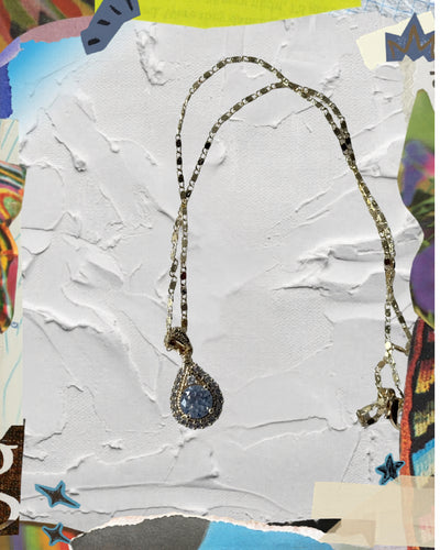 Collar piedra clara