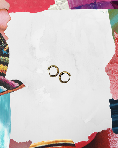Mini hoops o aretes MINI PRETZELS