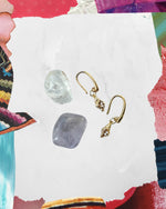 Aretes con charm de caracol