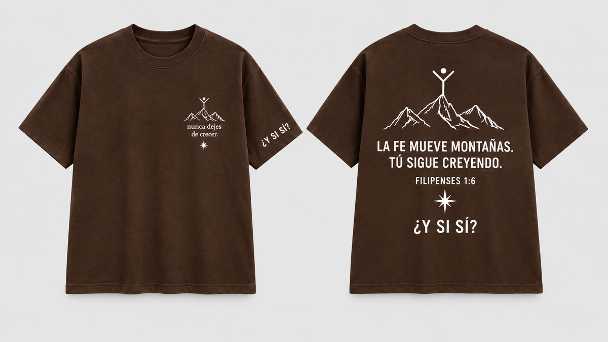 Playera Sigue Creyendo