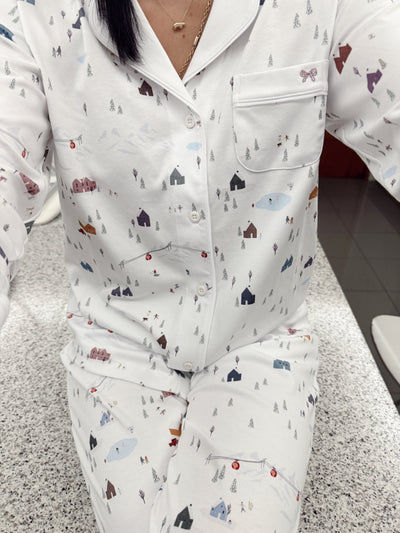 Pijama Manga Corta  Pantalón  Villas Góndolas