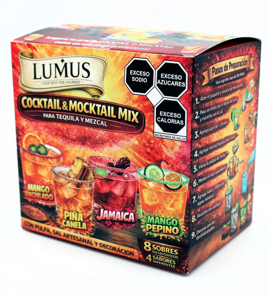 Sobres para preparar cócteles de Mezcal y Tequila – Cocktail Mix