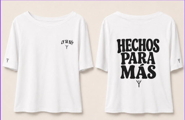 Playera Scoop Bubble Hechos para Más