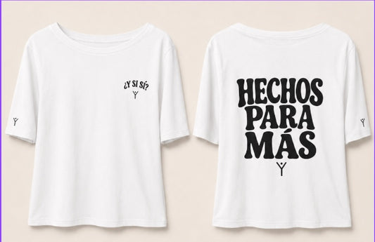 Playera Scoop Bubble Hechos para Más