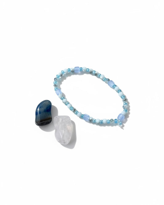 Brazalete azul de secuencia SALTY