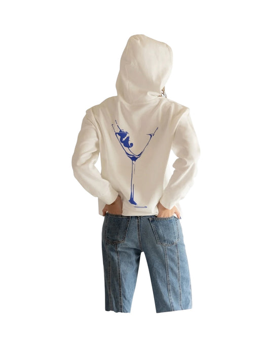 HOODIE BLANCA MARTINI